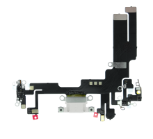 Шлейф iPhone 14 з роз'ємом зарядки white (Original China) PLS-00-00107159