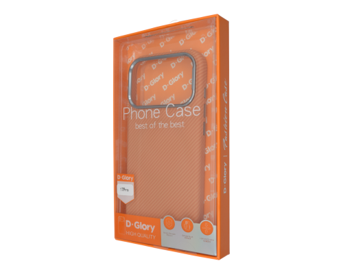 Чохол D Glory Ultra Slim with MagSafe iPhone 17 Pro orange PLS-00-00149371