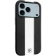 Чохол шкіряний Rally with Magnetic для iPhone 17 Pro black white PLS-00-00160024