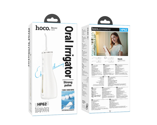 Іригатор Hoco HP62 white PLS-00-00136754