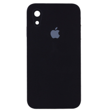 Чохол Silicone Case Квадратні Борти Full Camera iPhone XR black PLS-00-00105881