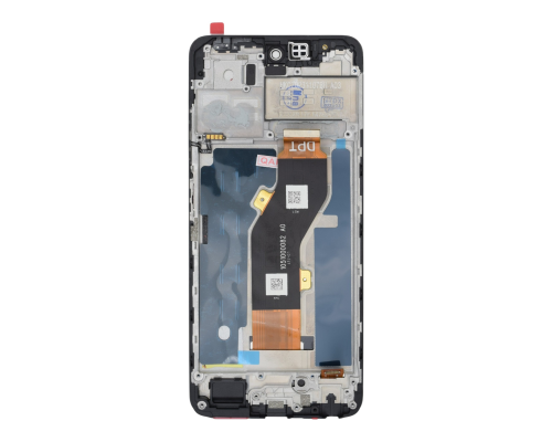 Дисплей Infinix Hot 40i з сенсором та рамкою black (Used) (ver. DPT) PLS-00-00163309