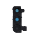 Скло камери Samsung A155 Galaxy A15 з рамкою black PLS-00-00142203