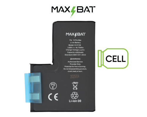 Акумулятор iPhone 13 Pro Max (Max Bat Cell - без шлейфа) PLS-00-00140440