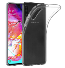 Чохол TPU 1,5mm Samsung A705 Galaxy A70 transparent PLS-00-00129277