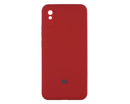Чохол Silicone Cover Full Camera Xiaomi Redmi 9C red PLS-00-00103541