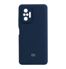 Чохол Silicone Cover Full Camera Xiaomi Redmi Note 10 Pro midnight blue PLS-00-00103540