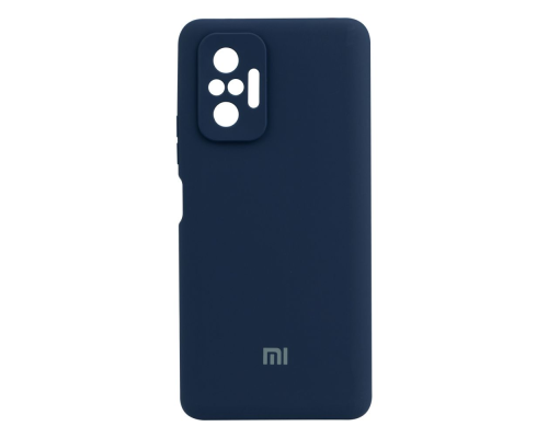 Чохол Silicone Cover Full Camera Xiaomi Redmi Note 10 Pro midnight blue PLS-00-00103540