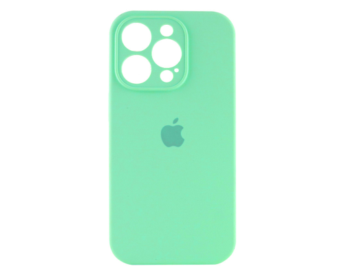 Чохол Silicone Case Full Camera Protective iPhone 13 Pro Max spearmint PLS-00-00104558