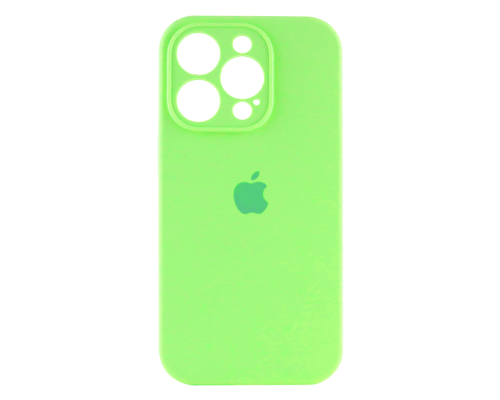 Чохол Silicone Case Full Camera Protective iPhone 13 Pro neon green PLS-00-00104562