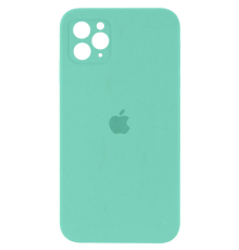 Чохол Silicone Case Квадратні Борти Full Camera iPhone 11 Pro turquoise PLS-00-00101395