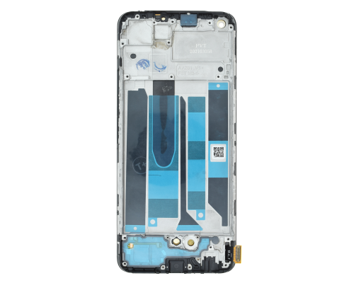 Дисплей Realme 8 з сенсором та рамкою black (OLED) PLS-00-00123985