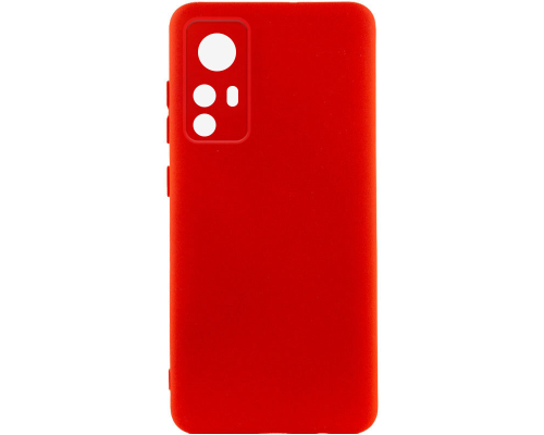 Чохол Silicone Cover Full Camera Xiaomi Redmi Note 12S red PLS-00-00117531