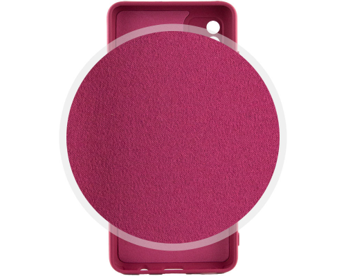 Чохол Silicone Cover Full Camera Xiaomi Redmi Note 12S marsala PLS-00-00118635