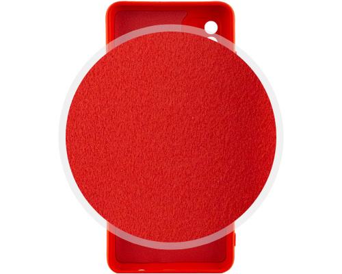 Чохол Silicone Cover Full Camera Xiaomi Redmi Note 12S red PLS-00-00117531