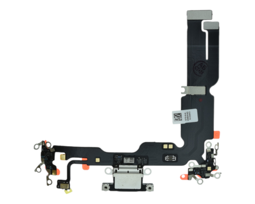 Шлейф iPhone 15 Plus з роз'ємом зарядки black (Original China) PLS-00-00112854