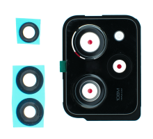 Скло камери Xiaomi Poco X5 Pro 5G з рамкою black PLS-00-00112658