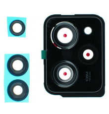 Скло камери Xiaomi Poco X5 Pro 5G з рамкою black PLS-00-00112658