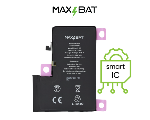 Акумулятор iPhone 12 Pro Max (Max Bat - без помилки в налаштуваннях) PLS-00-00139108