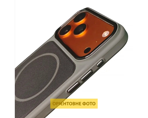 Чохол TechWoven Hybrid with Magnetic для iPhone 15 gray black PLS-00-00165293