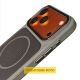 Чохол TechWoven Hybrid with Magnetic для iPhone 15 gray black PLS-00-00165293