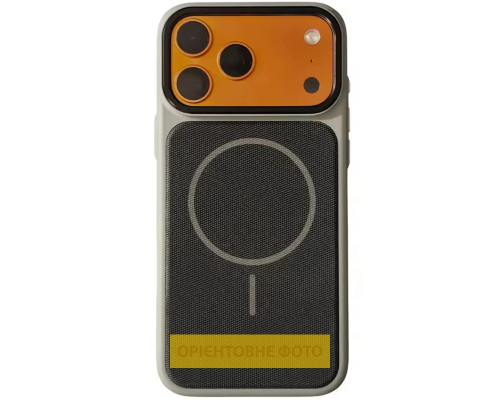 Чохол TechWoven Hybrid with Magnetic для iPhone 15 gray black PLS-00-00165293