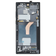 Дисплей Samsung S908 Galaxy S22 Ultra з сенсором та рамкою black (Original) PLS-00-00090144