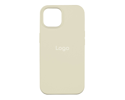 Чохол Silicone Case Full Protective iPhone 15 antique white PLS-00-00109577