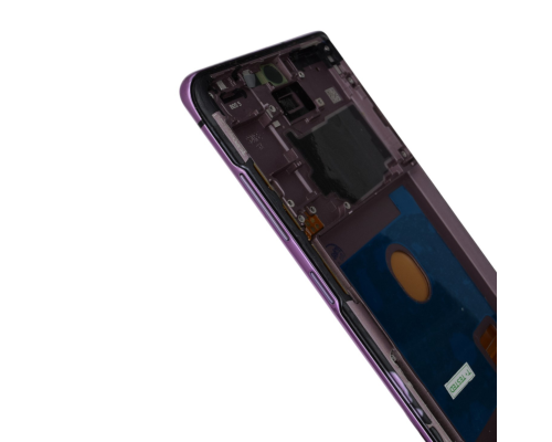 Дисплей Samsung G780 Galaxy S20 FE з сенсором та рамкою lavender (OLED) (Big size) PLS-00-00125412