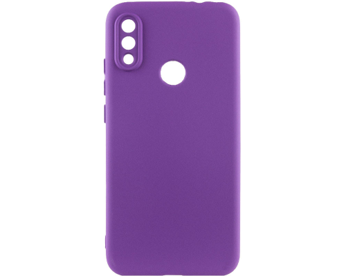 Чохол Silicone Cover Full Camera Xiaomi Redmi Note 7 purple PLS-00-00103707
