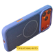 Чохол TechWoven Hybrid with Magnetic для iPhone 16 blue PLS-00-00165309