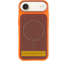 Чохол TechWoven Hybrid with Magnetic для iPhone 17 Air orange brown PLS-00-00165337