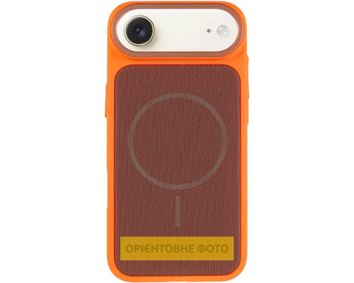 Чохол TechWoven Hybrid with Magnetic для iPhone 17 Air orange brown PLS-00-00165337
