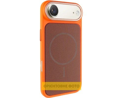 Чохол TechWoven Hybrid with Magnetic для iPhone 17 Air orange brown PLS-00-00165337