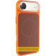 Чохол TechWoven Hybrid with Magnetic для iPhone 17 Air orange brown PLS-00-00165337