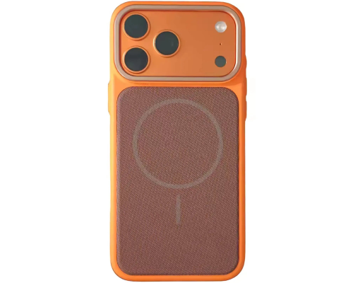 Чохол TechWoven Hybrid with Magnetic для iPhone 17 Pro Max orange brown PLS-00-00165351