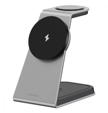 Бездротовий зарядний пристрій Proove Omni Power 3в1 15W gray PLS-00-00132456
