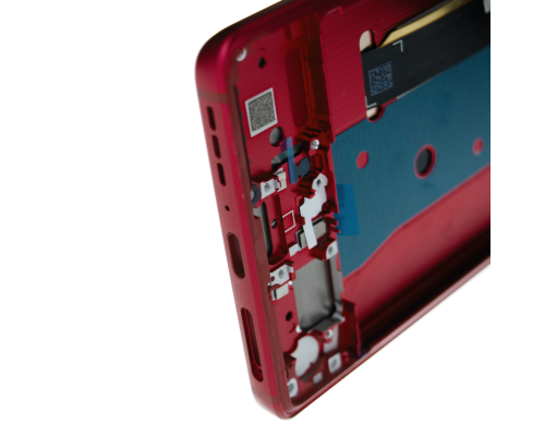 Дисплей Motorola XT2303 Moto Edge 40 з сенсором та рамкою red (Original) PLS-00-00112520