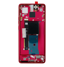Дисплей Motorola XT2303 Moto Edge 40 з сенсором та рамкою red (Original) PLS-00-00112520