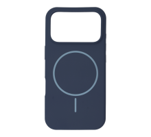 Чохол Silicone case Beats with MagSafe iPhone 17 Pro Max dark blue PLS-00-00155154