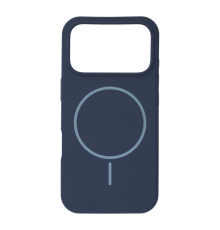 Чохол Silicone case Beats with MagSafe iPhone 17 Pro Max dark blue PLS-00-00155154