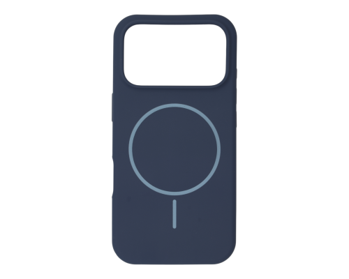 Чохол Silicone case Beats with MagSafe iPhone 17 Pro Max dark blue PLS-00-00155154