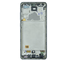 Дисплей Samsung A725 Galaxy A72 (2021) з сенсором та рамкою black (OLED) (Small size) PLS-00-00097712