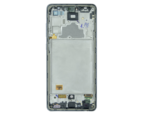 Дисплей Samsung A725 Galaxy A72 (2021) з сенсором та рамкою black (OLED) (Small size) PLS-00-00097712