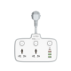 Мережевий фільтр LDNIO SC2413 2 EU ports (1PD.3USB) auto ID white PLS-00-00123686