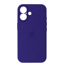 Чохол Silicone Case Full Camera Protective iPhone 16 dark purple PLS-00-00130757