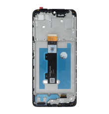 Дисплей Motorola XT2239 Moto E22 з сенсором та рамкою black (Original China) PLS-00-00146415