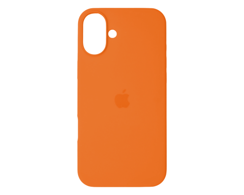 Чохол Silicone Case Full Protective iPhone 16 orange PLS-00-00130543