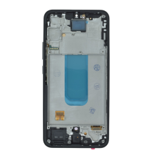 Дисплей Samsung A346 Galaxy A34 (2023) з сенсором та рамкою black (OLED) (Big size) PLS-00-00125166