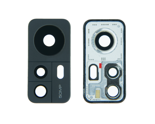 Скло камери Xiaomi 12 з рамкою cosmic gray (Original) PLS-00-00095278